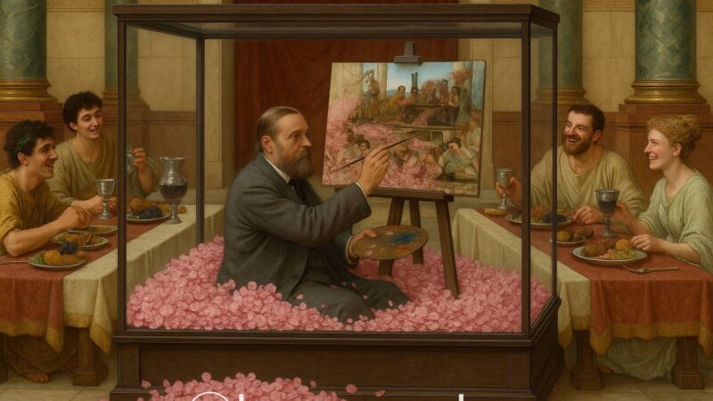 ガラスケースの画家:『ヘリオガバルスの薔薇』再解釈で問う芸術の牢獄