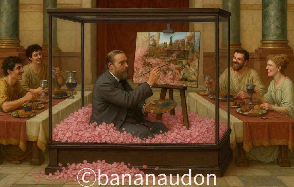 The Artist in a Glass Case: Reinterpreting The Roses of Heliogabalus as a Metaphor for Art Imprisoned